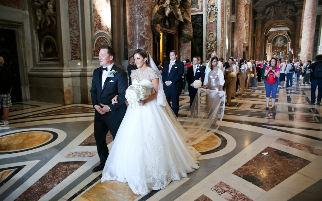 Lauren Trimble & Cameron Forni Wed at Vatican